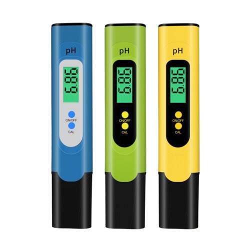 PH Meter Digital Water Quality Monitors Tester 0-14 for-Yellow 1