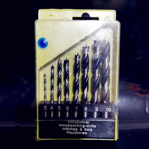 8Pcs Woodworking Tool Twist Drill Bit Wood Drill Bits Center 2