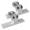 Quality T Shaped Wheel Trolley Assembly for Rust-4 rounds 1
