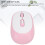 Mouse wireless rosa 800/1600/2400 DPI 2.4G 4