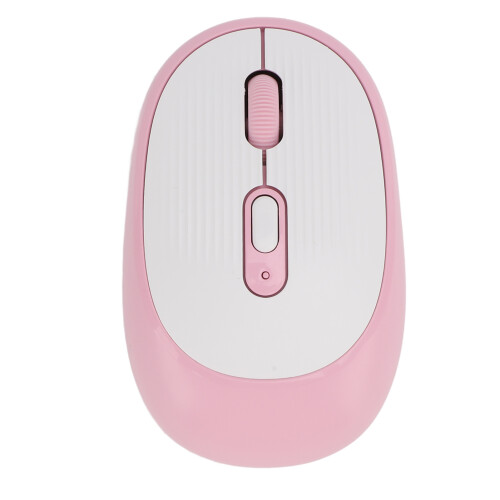 Mouse wireless rosa 800/1600/2400 DPI 2.4G