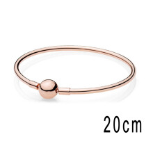 (17) All Have Logo 1:1 Round Buckle Bracelet DIY Couple Bracelet High Quality Jewelry Accessories Valentine's Day Surprise Gift