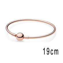 (16) All Have Logo 1:1 Round Buckle Bracelet DIY Couple Bracelet High Quality Jewelry Accessories Valentine's Day Surprise Gift