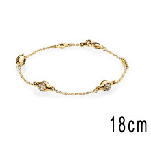 (14) 2025 New Hot Selling 925 Rose Gold Bean Pod Bracelet High-quality Women's Mother's Day Gift