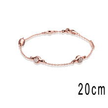 (12) 2025 New Hot Selling 925 Rose Gold Bean Pod Bracelet High-quality Women's Mother's Day Gift