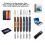 6 Pcs Crowbar Prying Opening Repair Tool Kit Dual 6