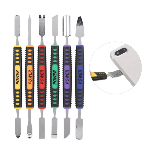 6 Pcs Crowbar Prying Opening Repair Tool Kit Dual 2