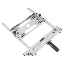 Cutting Machine Edge Guide Positioner 12.6 Inch Adjustable Circular Saw Guide Level Stainless Steel Accessories
