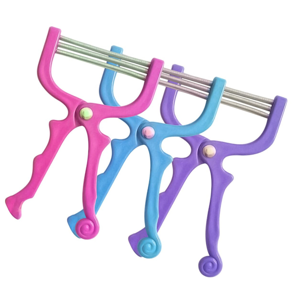 Spring Hair Removal Spring Machine Facial Hair Remover Tool for Women and Men, Painless Face Hair Removal Device, Random Color