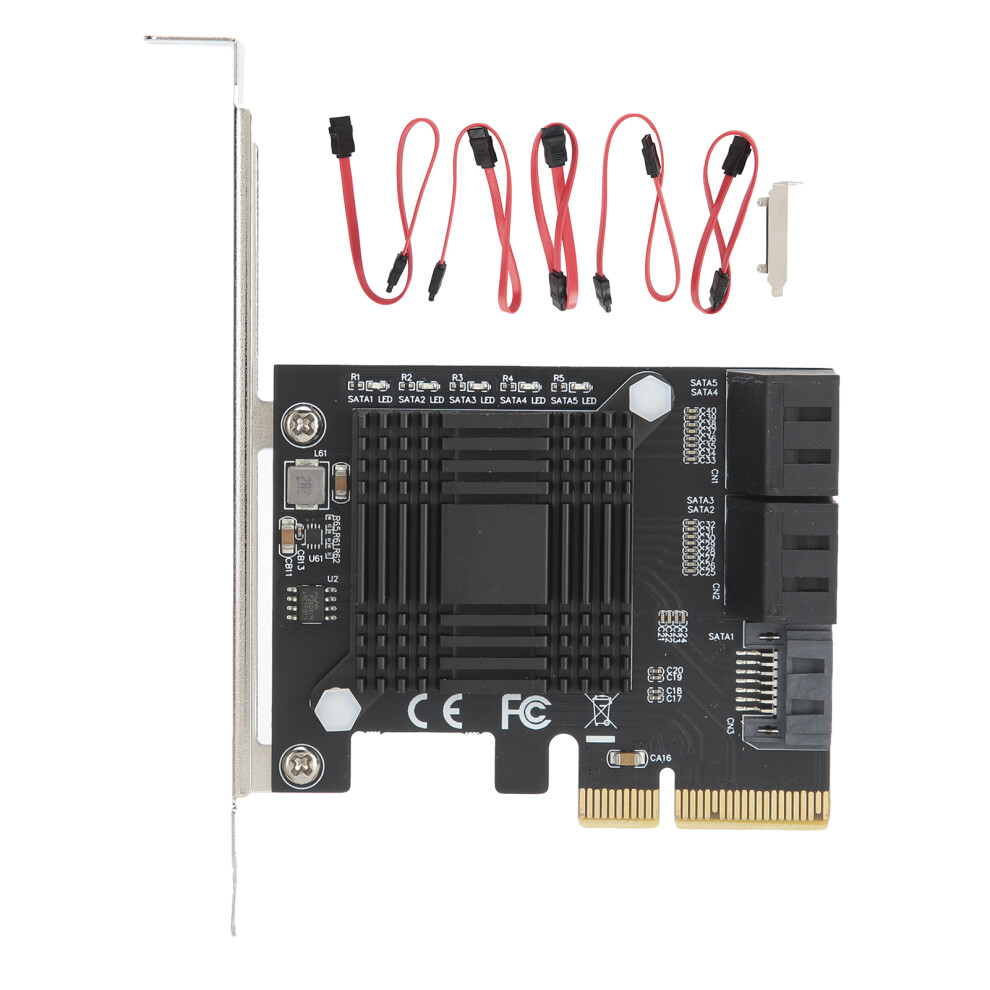 Expansion Card Pcie To 5 Ports Sata3.0 Module 8320539948102