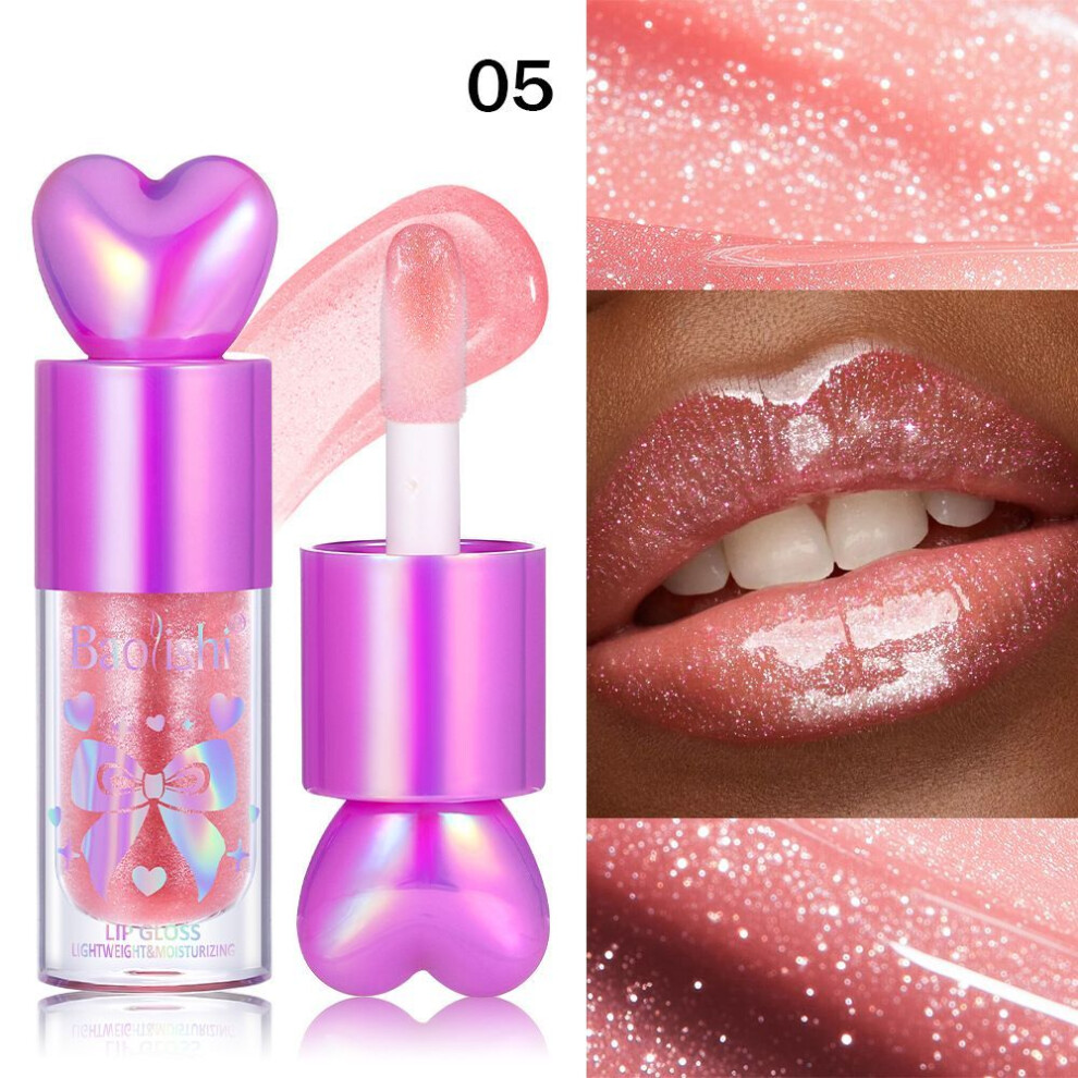 (Type#5) Baolishi Glass Water Light Fine Shimmer Wave Pearlescent Lip Glaze Moisturizing-image-OPC-PKCT8VB-NEW