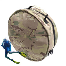 Dry Bag for Scuba Diving, Waterproof Portable Regulator Case with Zipper and Detachable Shoulder Strap in British Camouflage