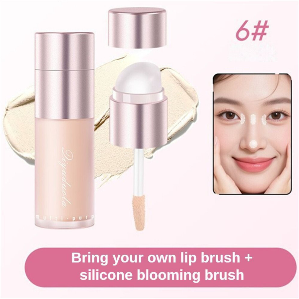 (Type#6) Qiyu Dora Multi-use Cream Cross-border Supply Multi-use Lip Glaze Lip Gloss Eye-image-OPC-PKCT99J-NEW