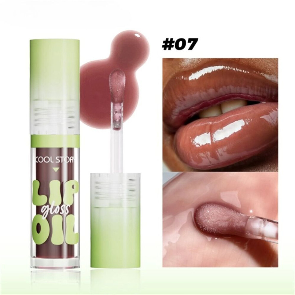 (Type#7) Coolstory Glossy Lip Non-stick Cup Long-lasting Non-fading Lip Oil Moisturizing-image-OPC-PKCT9KW-NEW