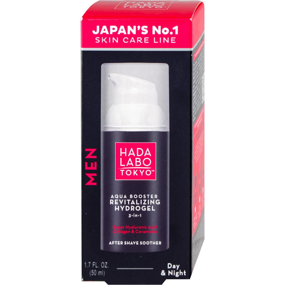Hada Labo Tokio Cream Hada Labo Tokyo Men Aqua Booster Revitalizing Hydrogel 3-In-1 Gel 50Ml