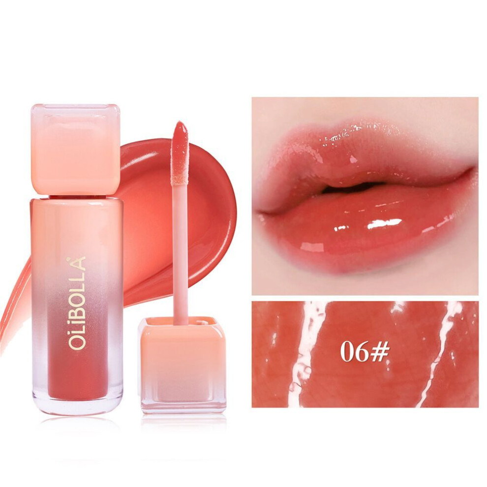 (Type#6) Olibolla 6-color Water-light Mirror Lip Glaze Lip Gloss Long-lasting-image-OPC-PKCTBVR-NEW