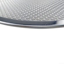 Pizza Stone Aluminum Net Plate 11 Inch, Smooth Finish, Durable Design, Ideal for Baking 9 Inch Pizzas