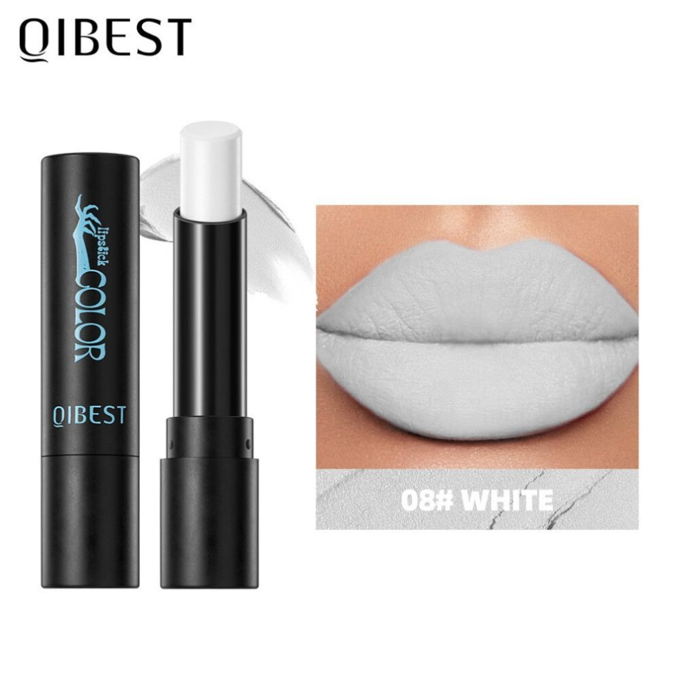(Type#8) Qibest Long-lasting Matte Halloween Matte Velvet Dark Vampire Lipstick-image-OPC-PKCTDCP-NEW