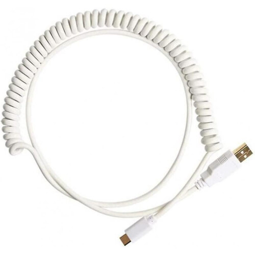 USB C Coiled Cable Wire Mechanical Keyboard USB Cable Type C USB Interface for Poker 2 GH60 Keyboard