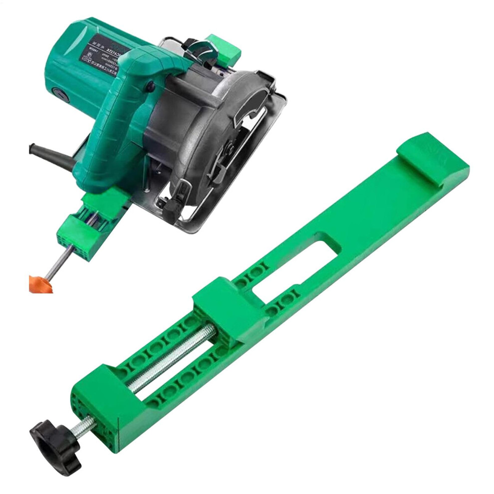 Electric Circular Saw Milling Positioning Clamp Portable Wood Cutting Guide Rail For Precision Cutting Tasks Green 6447073501722