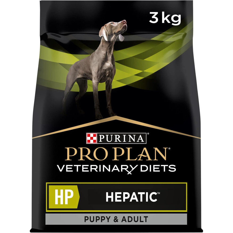 New Purina Pro Plan Veterinary Diets Hp Hepatic Dry Dog Food 3Kg