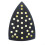 High Performance Sanding Pad for Triangular Sander, 100x148MM, 32 Holes, Compatible with Most Models 3