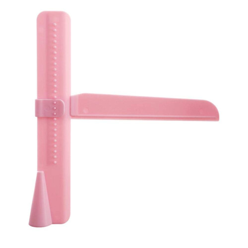 Cake Scraper Cake Icing Edge Smoother Buttercream Tool Adjustable Plastic Flat Baking Decorating Tool in Pink