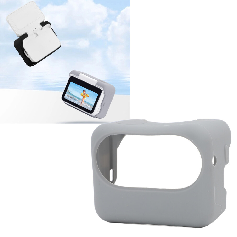 Silicone Protective Sleeve For Go 3S & Go 3 Action Cameras, Gray 8741347267542