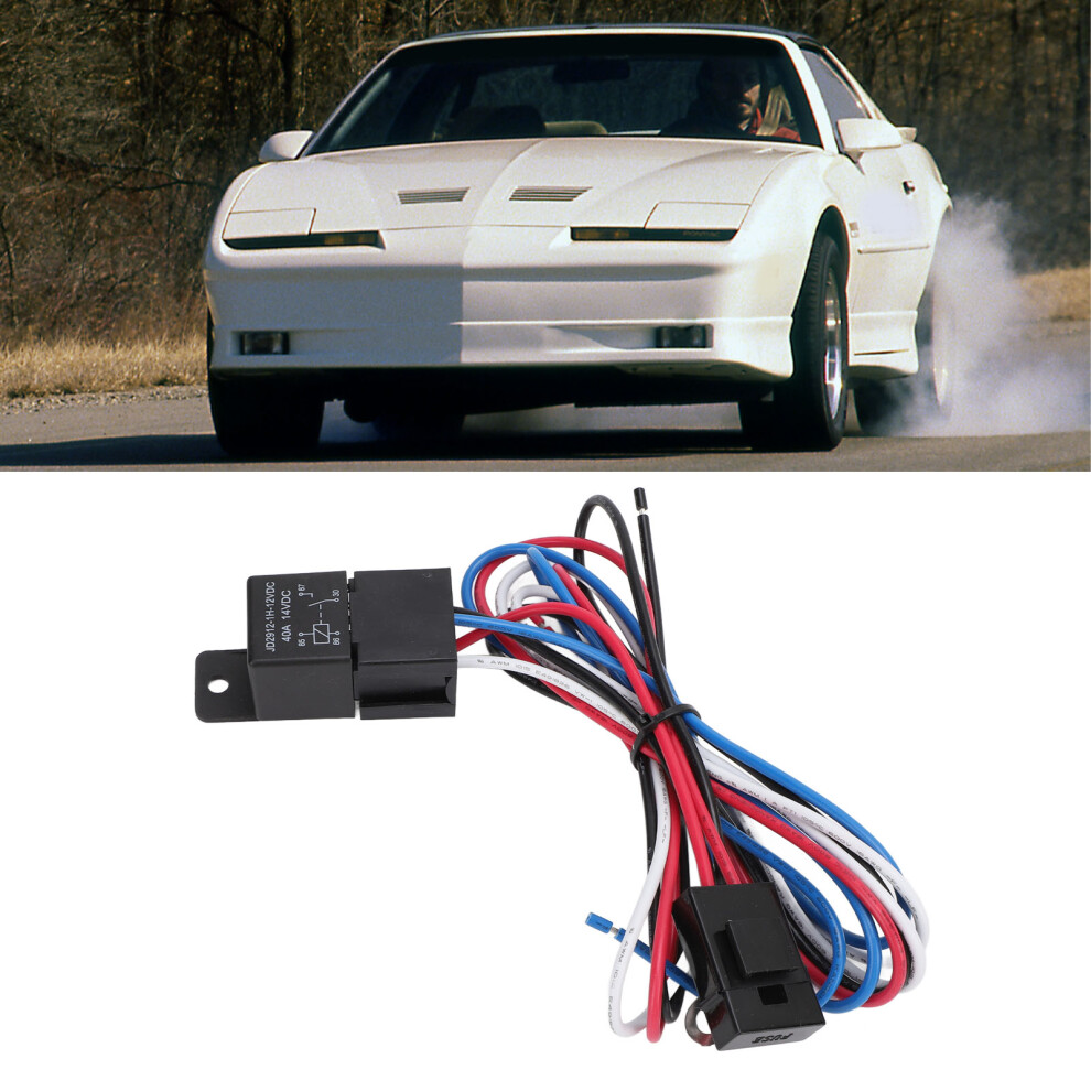 Electric Cooling Fan Thermostat Kit 175-185F 40A Npt 3/8In For Vehicle 6931347267730