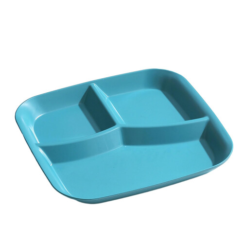 Household Straw Square Grid Board Set - 4pcs Solid Color in Green Nordic Blue, Simple Design, Durable Material