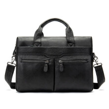 Men's Business Bag Shoulder Briefcase Crossbody Bag 37.5cm x 29cm Durable Material Professional Style
