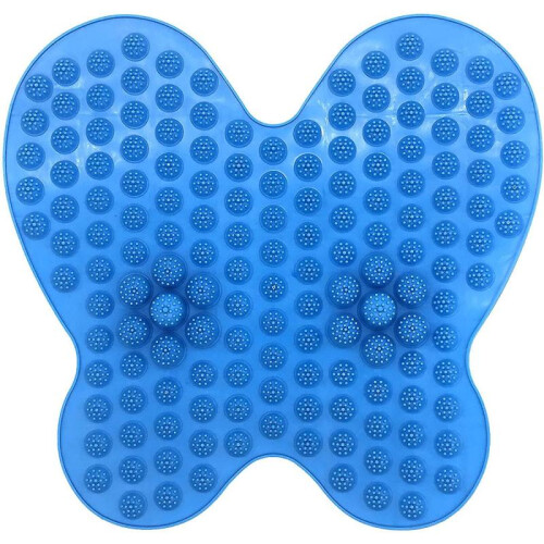 Reflexology Massage Foot Mat, Acupuncture, Acupressure, Stress Release. (Lightblue)