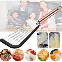 Fish Spatula with Silicone Edge,FENGCHEN Fish Spatula Nonstick, Heat-Resistant Fish Turner Spatula,Fish Spatulas for Cooking, for Scrapping, Flipping,