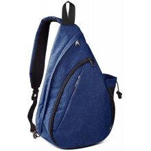 Sling Bag - Crossbody Shoulder Chest Urben/Outdoor/Travel Backpack for Women & Men (Dark Blue)