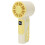 Mini ventilatore portatile 4000mAh 14,5x6,6 cm giallo 16