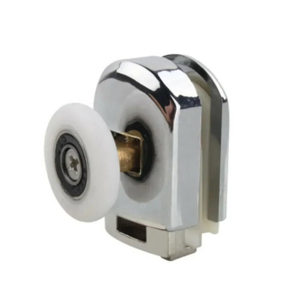 4Pcs Zinc Alloy Shower Door Rollers 25Mm For Glass Sliding Doors Single Roller Runners Wheels Pulleys Home Use 6447073503153