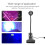 USB 3W UV Glue Lamp Ultraviolet LED Purple Light 10