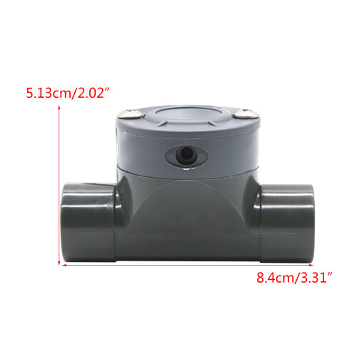 DN15 Water Flow Hall Sensor Switches 5-100L/min Flow Meter Water 2