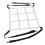 Portable Adjustable Polyester Strike Zone Target for Baseball/Softball Hitting 16