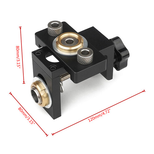 Essential Woodworking Hole Drilling Kit Long Lasting Aluminum 2