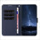 (iPhone 16e, Blue) For iPhone 16e Leather Case Wallet Stand Solid Color Anti Drop Phone Cover 6