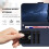 (iPhone 16e, Blue) For iPhone 16e Leather Case Wallet Stand Solid Color Anti Drop Phone Cover 2