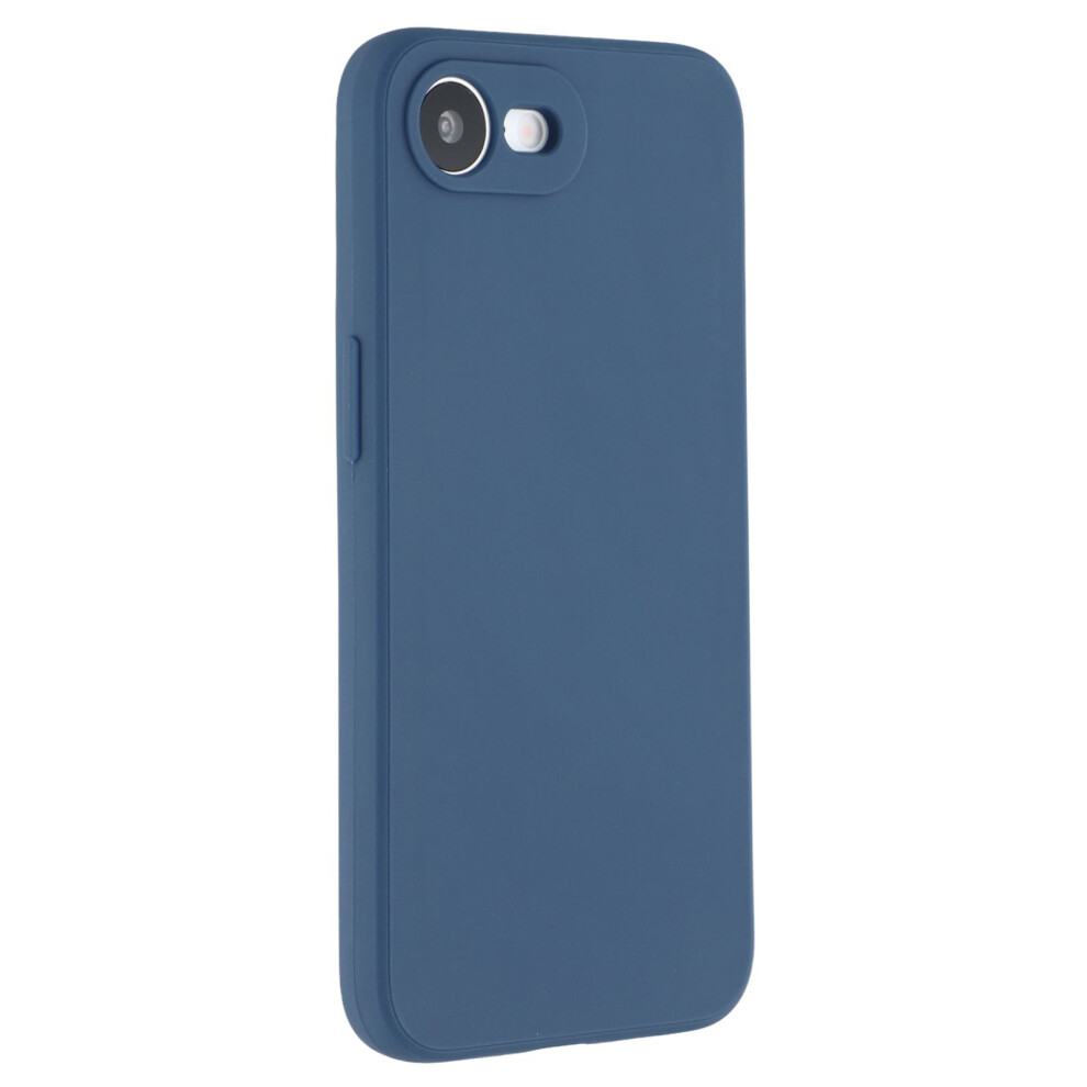 (Iphone 16E, Sapphire) For Iphone 16E Case Precise Cutouts Straight Edge Tpu Shockproof Phone Cover Blue 6914286946256