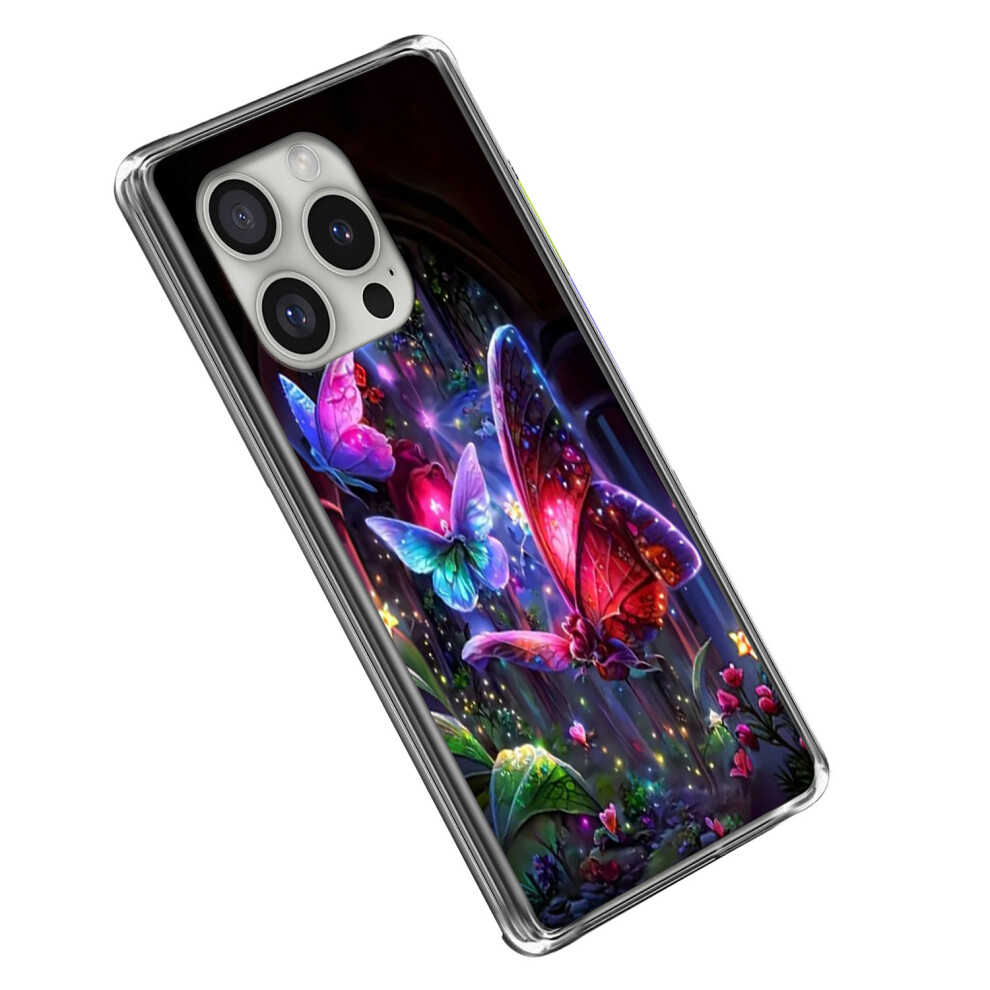 (Iphone 16 Pro, Dream Butterfly) For Iphone 16 Pro Case Imd Pattern Printed Shockproof Tpu Phone Cover 6914287348981