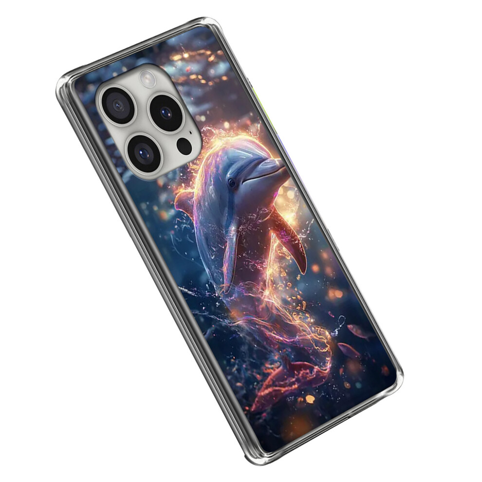 (Iphone 16 Pro, Shark) For Iphone 16 Pro Case Imd Pattern Printed Shockproof Tpu Phone Cover 6914283445295