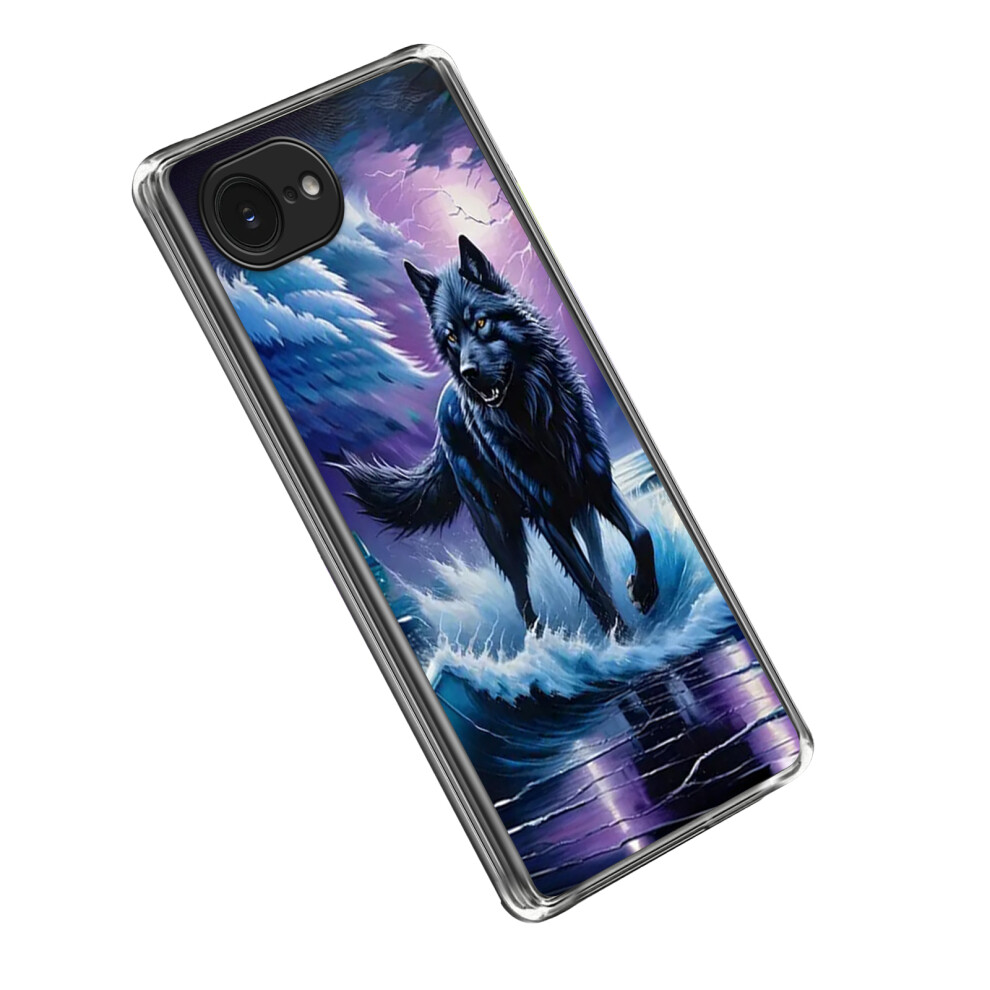 (Iphone 16E, Wolf Totem) For Iphone 16E Case Imd Pattern Printed Shockproof Tpu Phone Cover 6914283270576