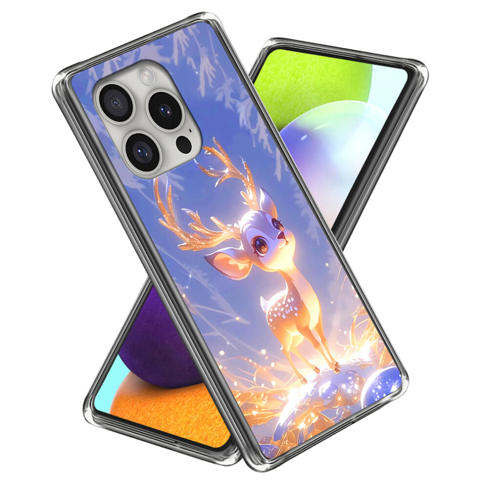 (Iphone 16 Pro, Dream Deer) For Iphone 16 Pro Case Imd Pattern Printing Tpu Shockproof Phone Cover 6914286476159