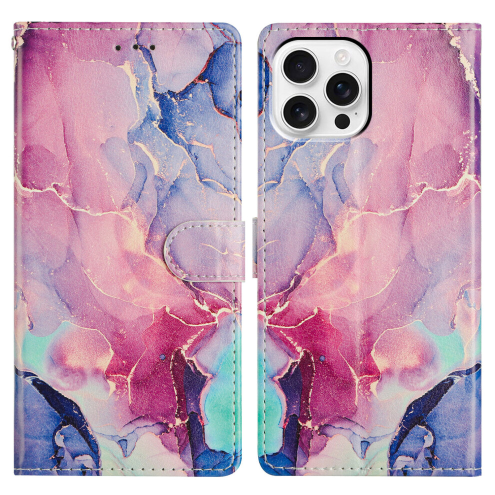 (Iphone 15 Pro Max, Green Pink Marble) For Iphone 15 Pro Max Case Pink,Green 6914283553976