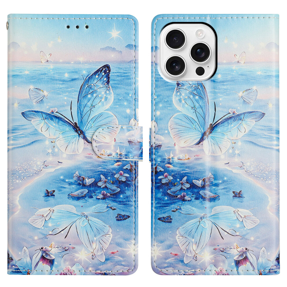 (Iphone 15 Pro Max, Ocean Butterfly) For Iphone 15 Pro Max Case 6914288014083