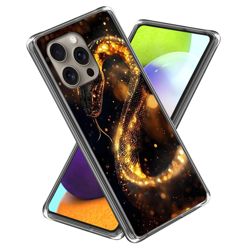 (Iphone 16 Pro Max, Snake) For Iphone 16 Pro Max Case Imd Pattern Printing Tpu Shockproof Phone Cover 6914282049074